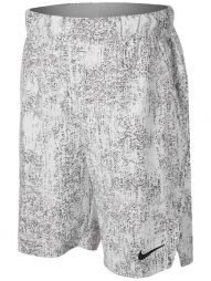 Тенісні шорти чоловічі Nike Court Flex Victory Short 9in Printed white/black