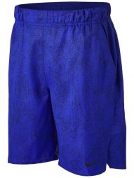 Тенісні шорти чоловічі Nike Court Flex Victory Short 9in Printed concord/black Тенісні шорти чоловічі Nike Court Flex Victory Short 9in Printed concord/black