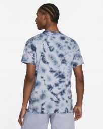 Теннисная футболка мужская Nike Court Tee Heritage Dye indigo haze/obsidian
