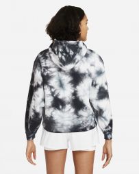 Реглан женский Nike Court Heritage Hoodie Dye white/black