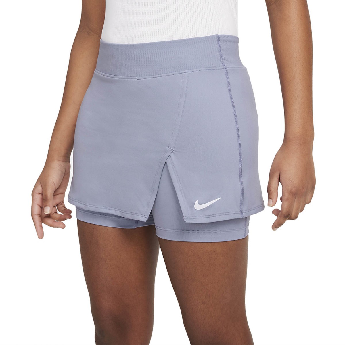 Теннисная юбка женская Nike Court Victory Tennis Skirt indigo haze/white