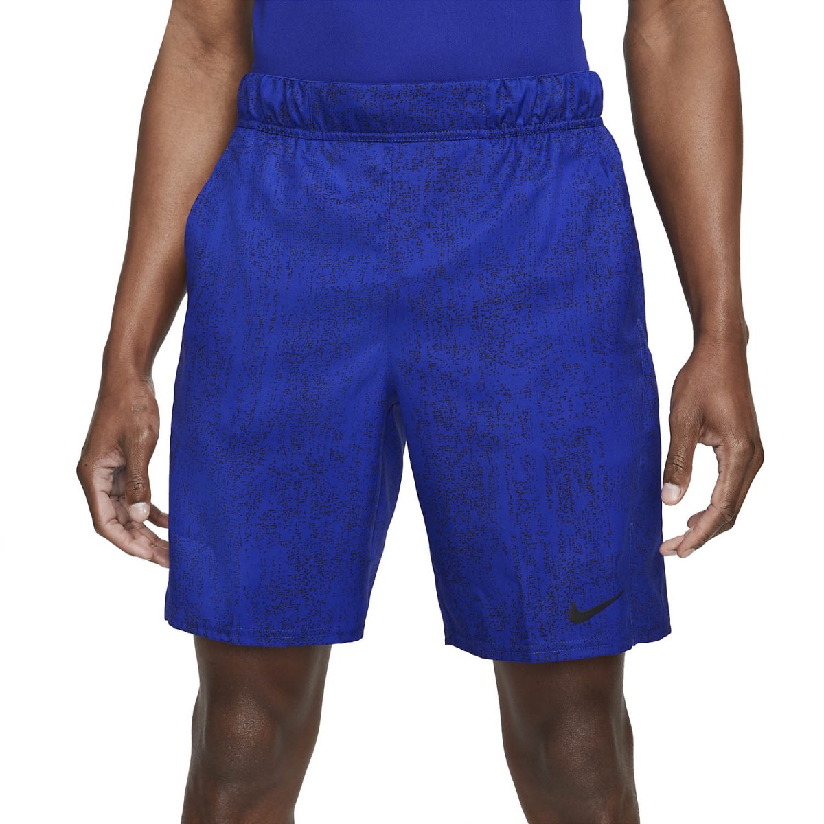 Теннисные шорты мужские Nike Court Flex Victory Short 9in Printed concord/black