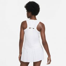 Тенісна майка жіноча Nike Court Victory Tank white/black