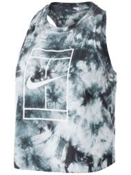 Тенісна майка жіноча Nike Court Victory Tank white/black/black