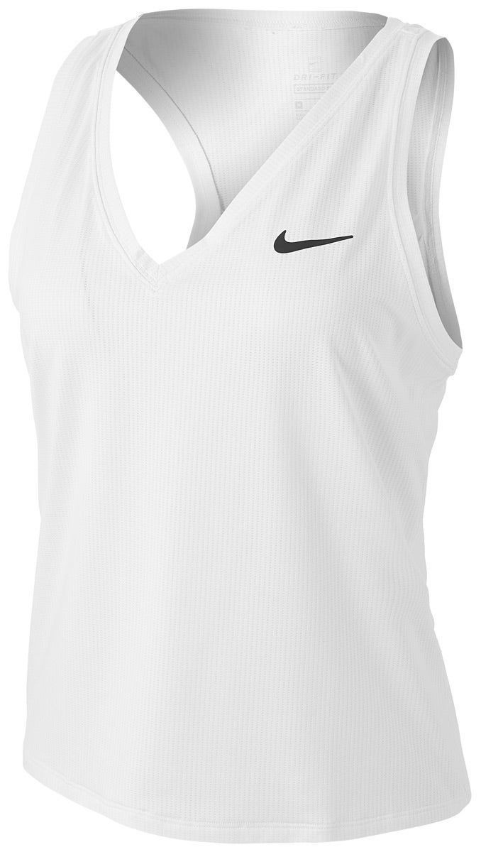 Теннисная майка женская Nike Court Victory Tank white/black