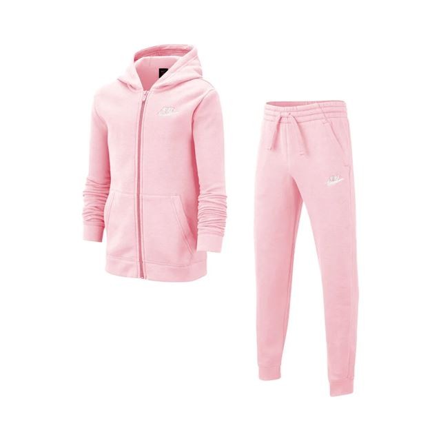 Спортивный костюм детский Nike NSW Track Suit BF Core pink/white/white