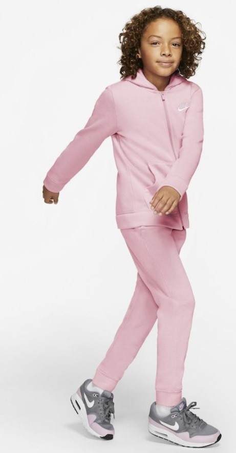 Спортивный костюм детский Nike NSW Track Suit BF Core pink/white/white