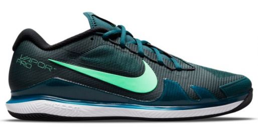 Тенісні кросівки чоловічі Nike Air Zoom Vapor Pro dark teal green/green glow Тенісні кросівки чоловічі Nike Air Zoom Vapor Pro dark teal green/green glow