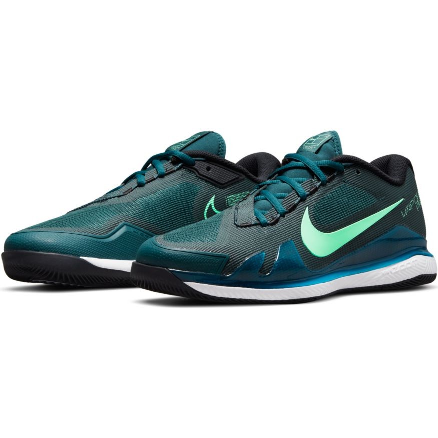 Теннисные кроссовки мужские Nike Air Zoom Vapor Pro dark teal green/green glow