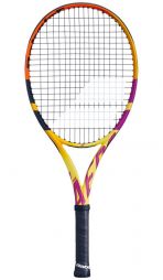 Теннисная ракетка детская Babolat Pure Aero Rafa Jr (26) yellow/orange/purple Теннисная ракетка детская Babolat Pure Aero Rafa Jr (26) yellow/orange/purple
