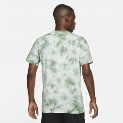 Теннисная футболка мужская Nike Court Tee Heritage Dye white/steam