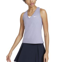 Тенісна майка жіноча Nike Court Victory Tank indigo haze/white Тенісна майка жіноча Nike Court Victory Tank indigo haze/white