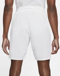 Теннисные шорты мужские Nike Court Slam Short white/white/black