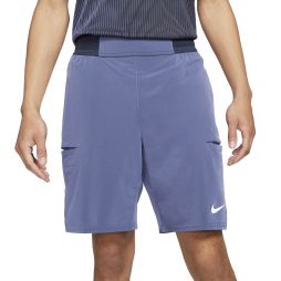 Теннисные шорты мужские Nike Court Slam Short obsidian/dark purple dust/white