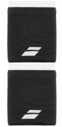 Напульсник Babolat Logo Jumbo Wristband black/white