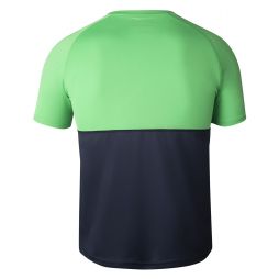 Теннисная футболка мужская Babolat Play Crew Neck Tee Men peacoat/poison green