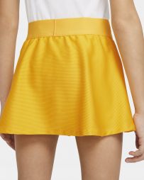 Тенісна спідничка дитяча Nike Court Victory Flouncy Skirt university gold/black Тенісна спідничка дитяча Nike Court Victory Flouncy Skirt university gold/black