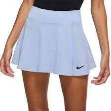 Теннисная юбка женская Nike Court Victory Flouncy Skirt aluminum/black