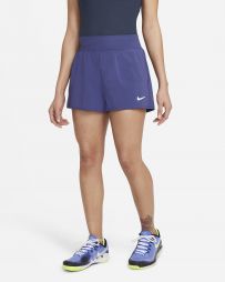 Теннисные шорты женские Nike Court Victory Short dark purple dust/white