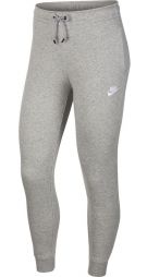 Спортивные штаны женские Nike Essential Pant Regular Fleece dk grey heather/white Спортивные штаны женские Nike Essential Pant Regular Fleece dk grey heather/white