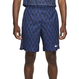 Теннисные шорты мужские Nike Court Victory Short 9in Printed obsidian/white