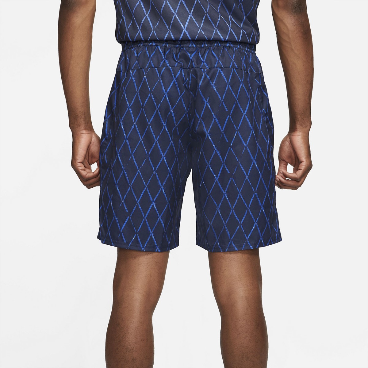 Теннисные шорты мужские Nike Court Victory Short 9in Printed obsidian/white