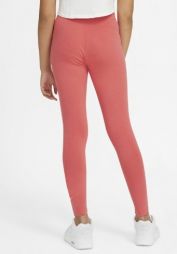 Легінси дитячі Nike Sportswear Favorites Swoosh Leggings magic ember/white Легінси дитячі Nike Sportswear Favorites Swoosh Leggings magic ember/white