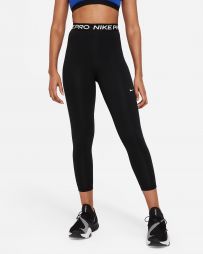 Легінси жіночі Nike Pro 365 Tight 7/8 Hi Rise black/white Легінси жіночі Nike Pro 365 Tight 7/8 Hi Rise black/white