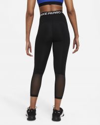 Легінси жіночі Nike Pro 365 Tight 7/8 Hi Rise black/white Легінси жіночі Nike Pro 365 Tight 7/8 Hi Rise black/white