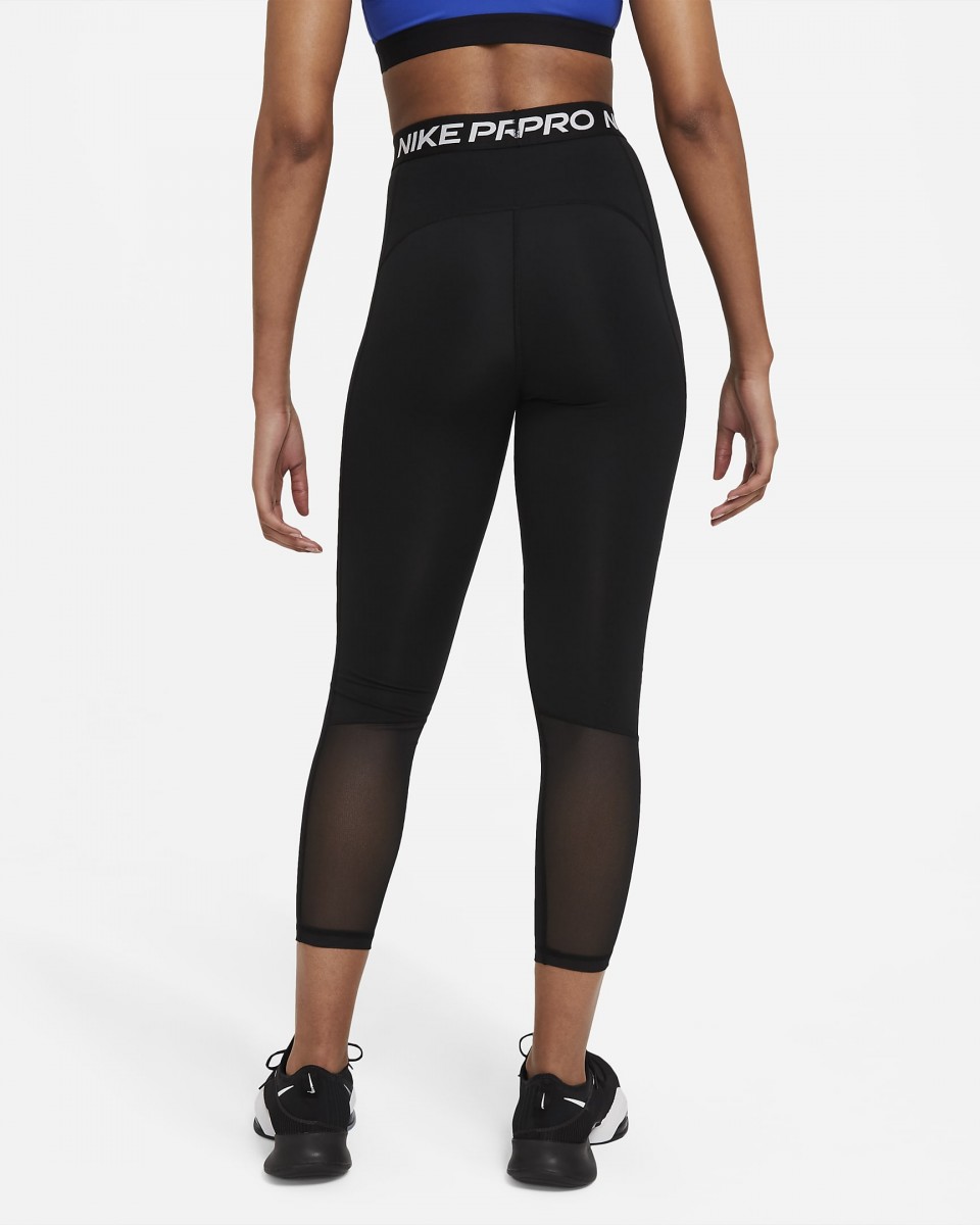 Леггинсы женские Nike Pro 365 Tight 7/8 Hi Rise black/white
