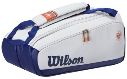 Теннисная сумка Wilson Roland Garros Premium 9 Pk oyster/navy