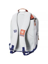Теннисный рюкзак Wilson Roland Garros Premium Backpack oyster/navy