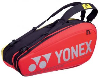 Теннисная сумка Yonex Pro Racket Bag 6 Pack red Теннисная сумка Yonex Pro Racket Bag 6 Pack red