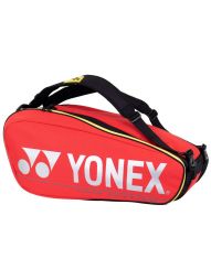 Теннисная сумка Yonex Pro Racket Bag 6 Pack red Теннисная сумка Yonex Pro Racket Bag 6 Pack red