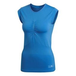 Тенісна майка жіноча Adidas Stella McCartney Tee ray blue Тенісна майка жіноча Adidas Stella McCartney Tee ray blue