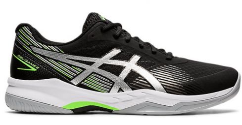 Теннисные кроссовки мужские Asics Gel-Game 8 black/pure silver Теннисные кроссовки мужские Asics Gel-Game 8 black/pure silver