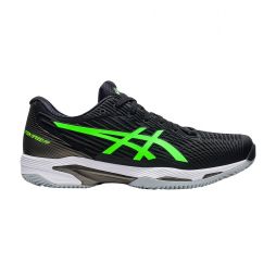 Теннисные кроссовки мужские Asics Solution Speed FF 2 ГРУНТ black/green gecko Теннисные кроссовки мужские Asics Solution Speed FF 2 ГРУНТ black/green gecko