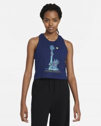 Теннисная майка женская Nike Court Tank NYC Liberty binary blue