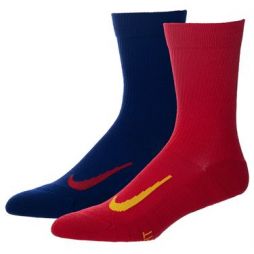 Носки тенісні Nike Multiplier Crew 2PR Cushioned 2 пари blue/red Носки тенісні Nike Multiplier Crew 2PR Cushioned 2 пари blue/red