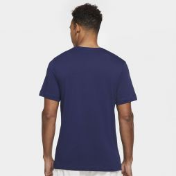 Тенісна футболка чоловіча Nike Court Tee Seasonal Court binary blue