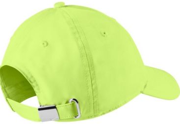 Тенісна кепка Nike H86 Metal Swoosh Cap lime/metallic silver
