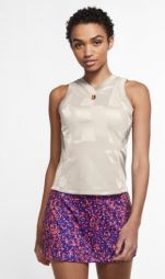 Теннисная майка женская Nike Court Dry Slam Tank LN NT guava ice Теннисная майка женская Nike Court Dry Slam Tank LN NT guava ice