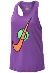 Теннисная майка женская Nike Court Swoosh Tennis Tank purple nebula Теннисная майка женская Nike Court Swoosh Tennis Tank purple nebula