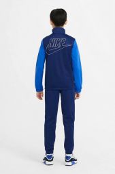 Спортивний костюм дитячий Nike Swoosh Poly Tracksuit blue void/game royal/white Спортивний костюм дитячий Nike Swoosh Poly Tracksuit blue void/game royal/white