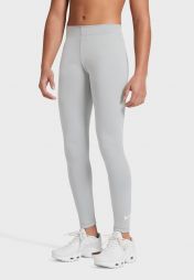 Легінси дитячі Nike Sportswear Favorites Swoosh Leggings light smoke grey/white Легінси дитячі Nike Sportswear Favorites Swoosh Leggings light smoke grey/white