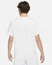 Тенісна футболка чоловіча Nike Court Tee Seasonal Court white