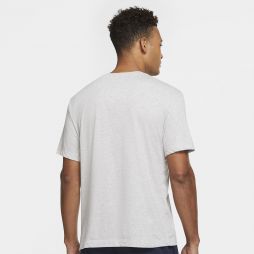 Теннисная футболка мужская Nike Court Tee NYC Liberty grey heather Теннисная футболка мужская Nike Court Tee NYC Liberty grey heather