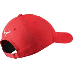 Теннисная кепка Nike Rafa U Aerobill H86 Cap chile red/white