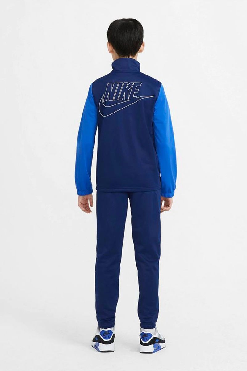 Спортивный костюм детский Nike Swoosh Poly Tracksuit blue void/game royal/white