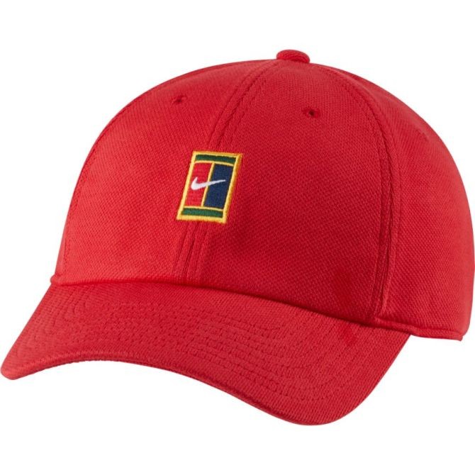 Теннисная кепка Nike H86 Court Logo Cap university red